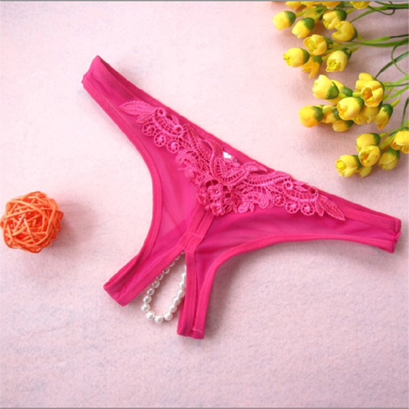 Sexy Rose Thong - Picture 1 of 2